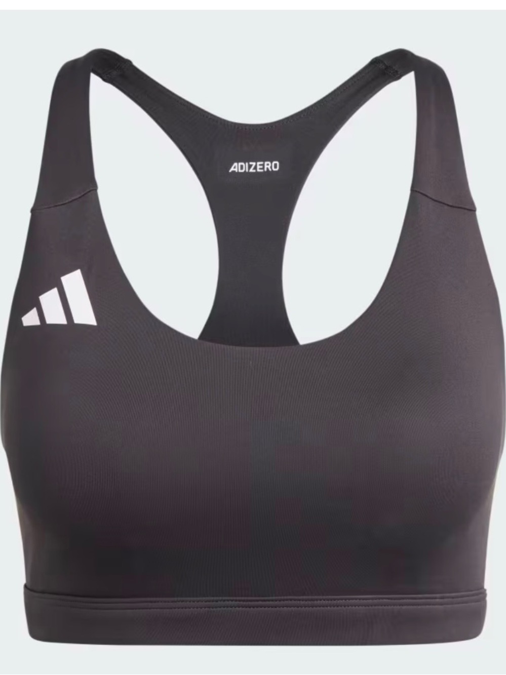 adidas Black Adizero ClimaCool Racerback Sports Bra S